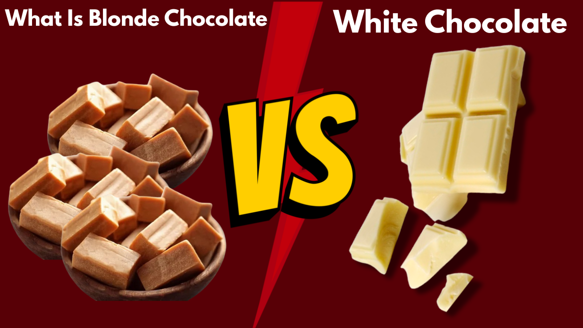 What Is Blonde Chocolate vs White Chocolate