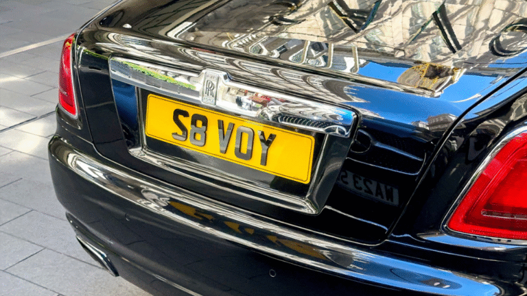Personalised Car Registration Numbers UK
