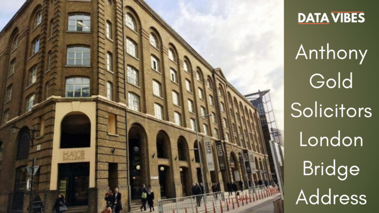 Anthony Gold Solicitors London Bridge Address